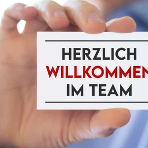 Herzlich Willkommen im Team